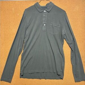 Men's long sleeve polo Billy Reid Shirt
Size Medium